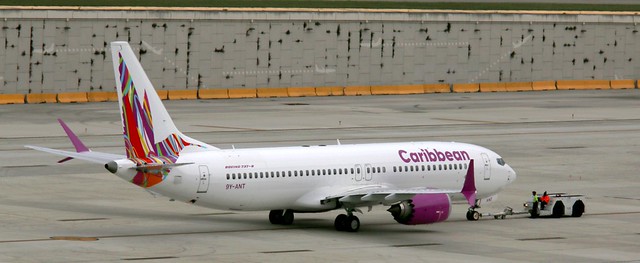 Caribbean Airlines Boeing 737 800 aircraft