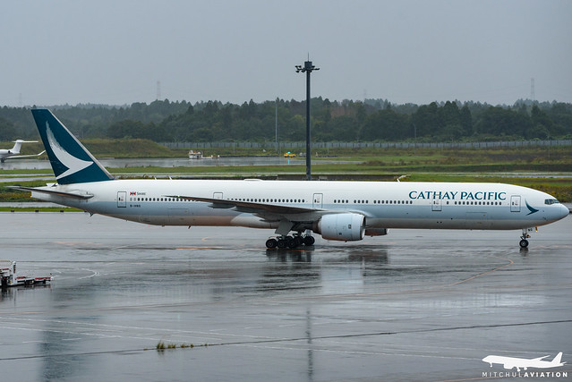 Cathay Pacific Boeing 777 300 aircraft