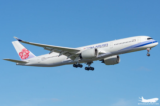 China Airlines Airbus A350 900 aircraft
