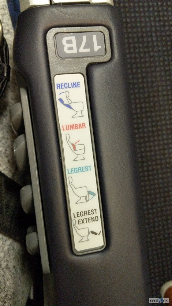 Traveler photo, seat 17B