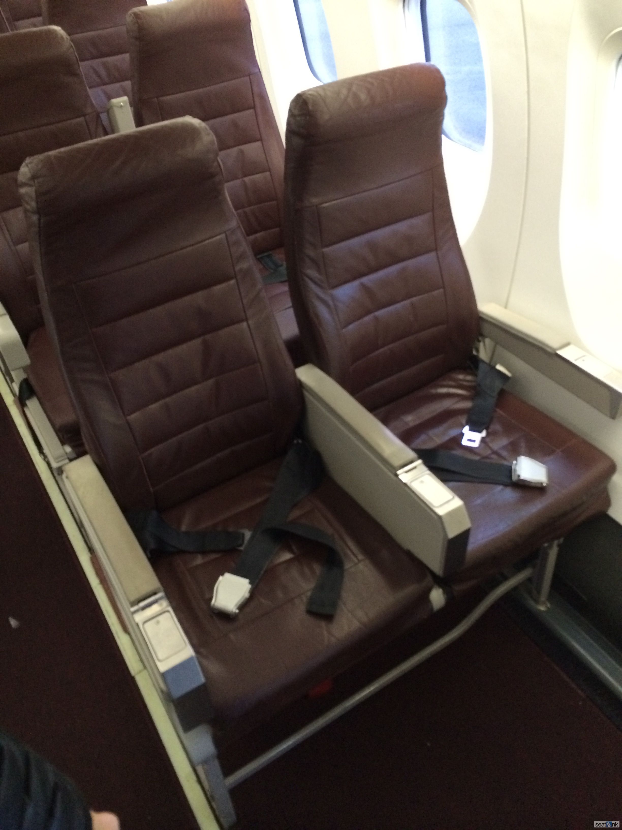 Traveler photo, seat 1B
