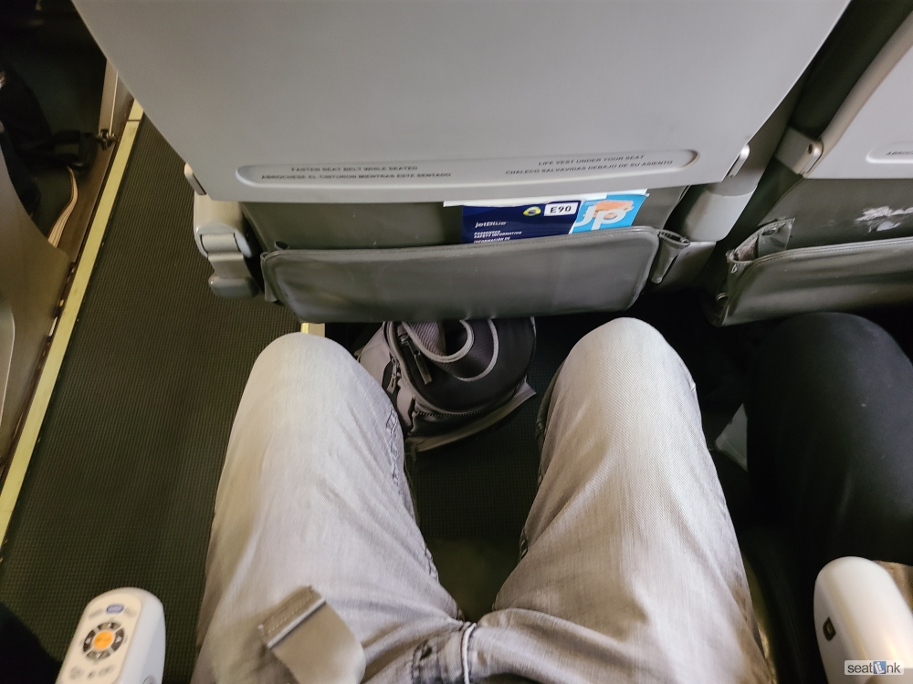 Traveler photo, seat 25C