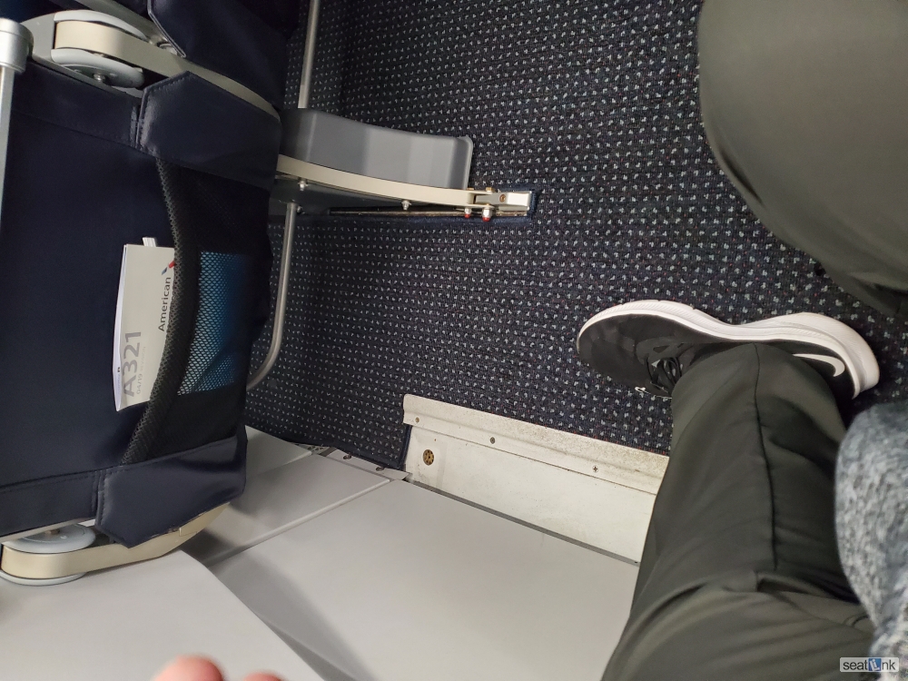 Traveler photo, seat 25A