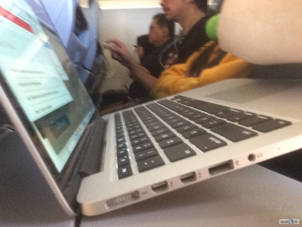 Traveler photo, seat 35A