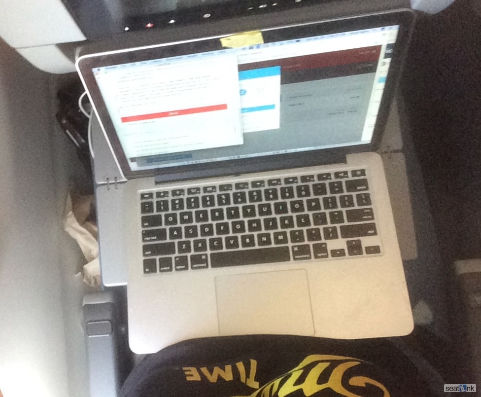 Traveler photo, seat 35A
