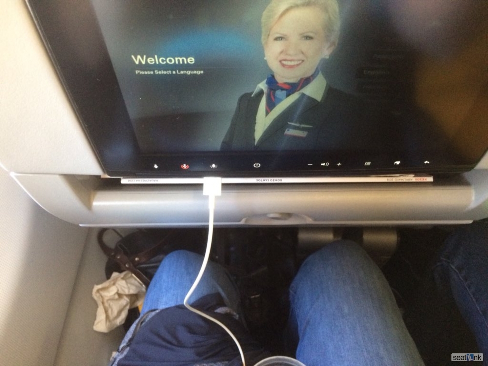 Traveler photo, seat 35A
