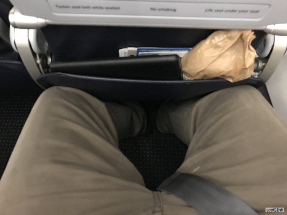 Traveler photo, seat 12F