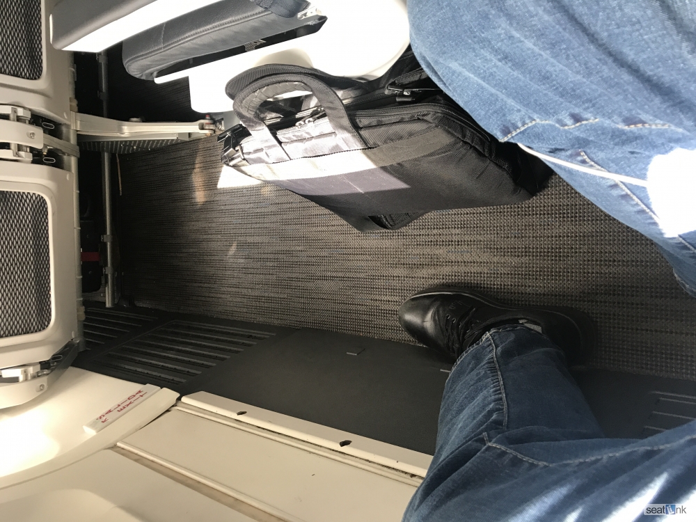 Traveler photo, seat 17A