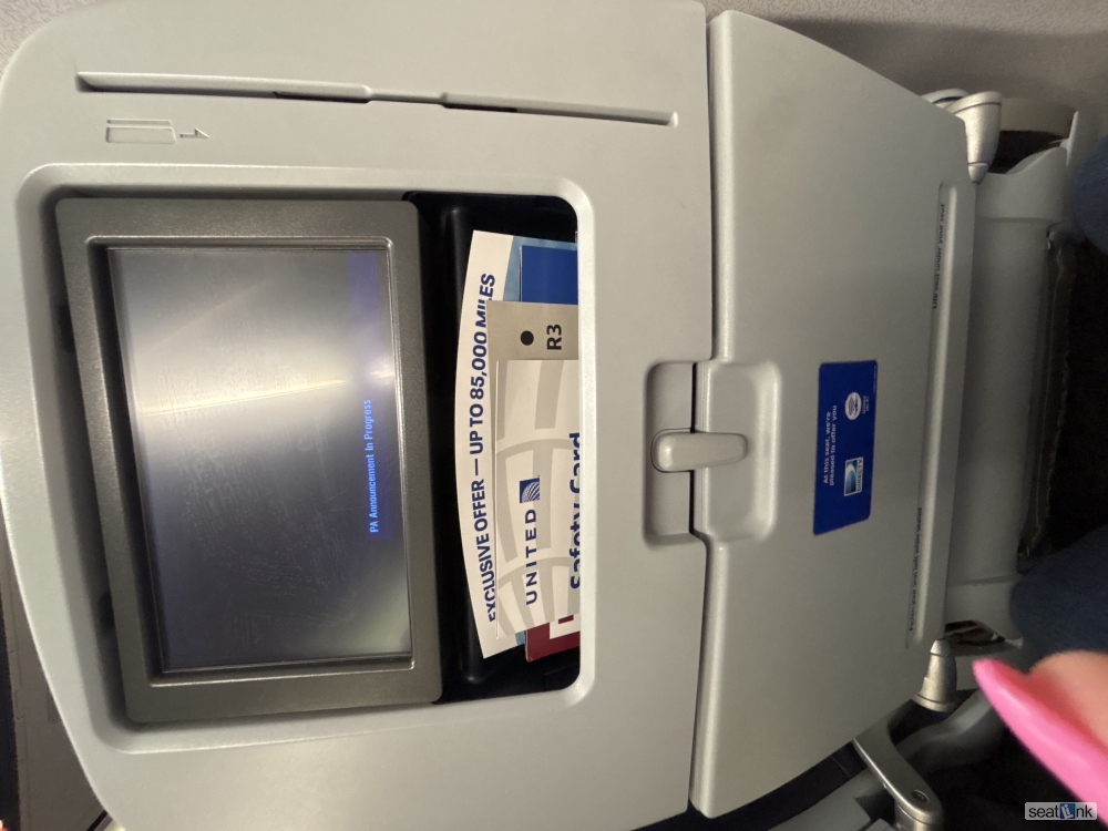 Traveler photo, seat 11B