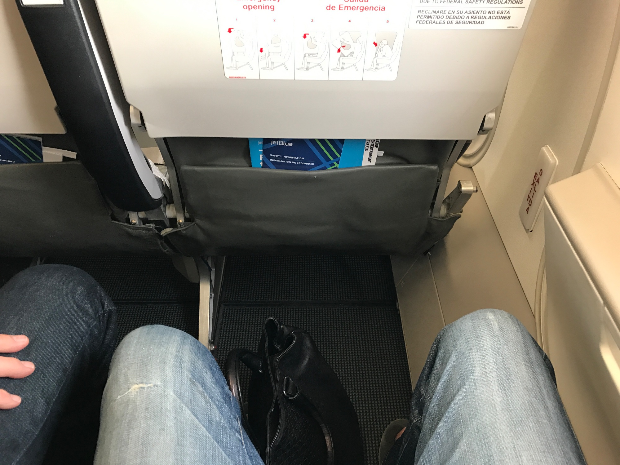 JetBlue Airways seat 11F
