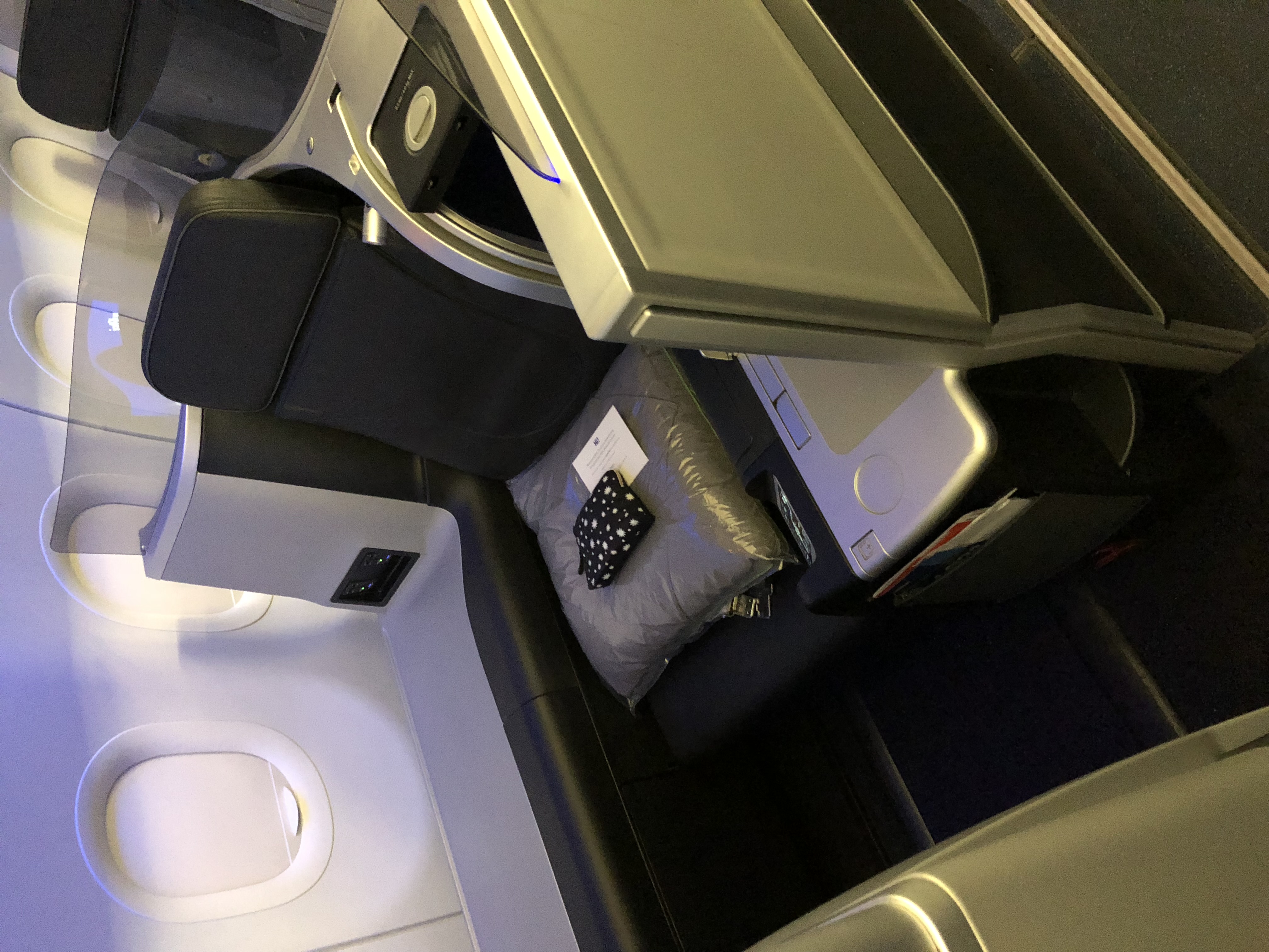 Traveler photo, seat 2F
