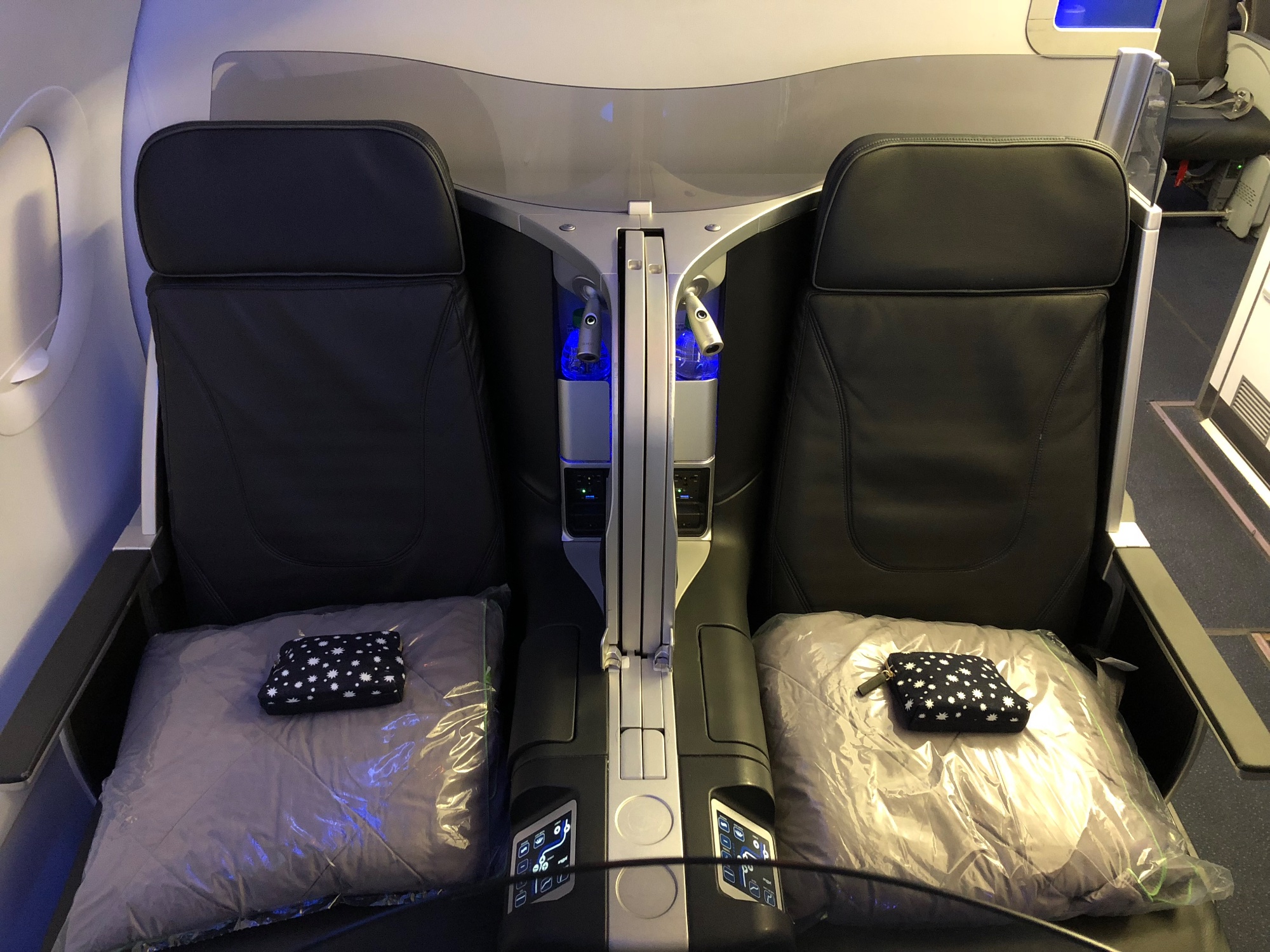 Traveler photo, seat 5F