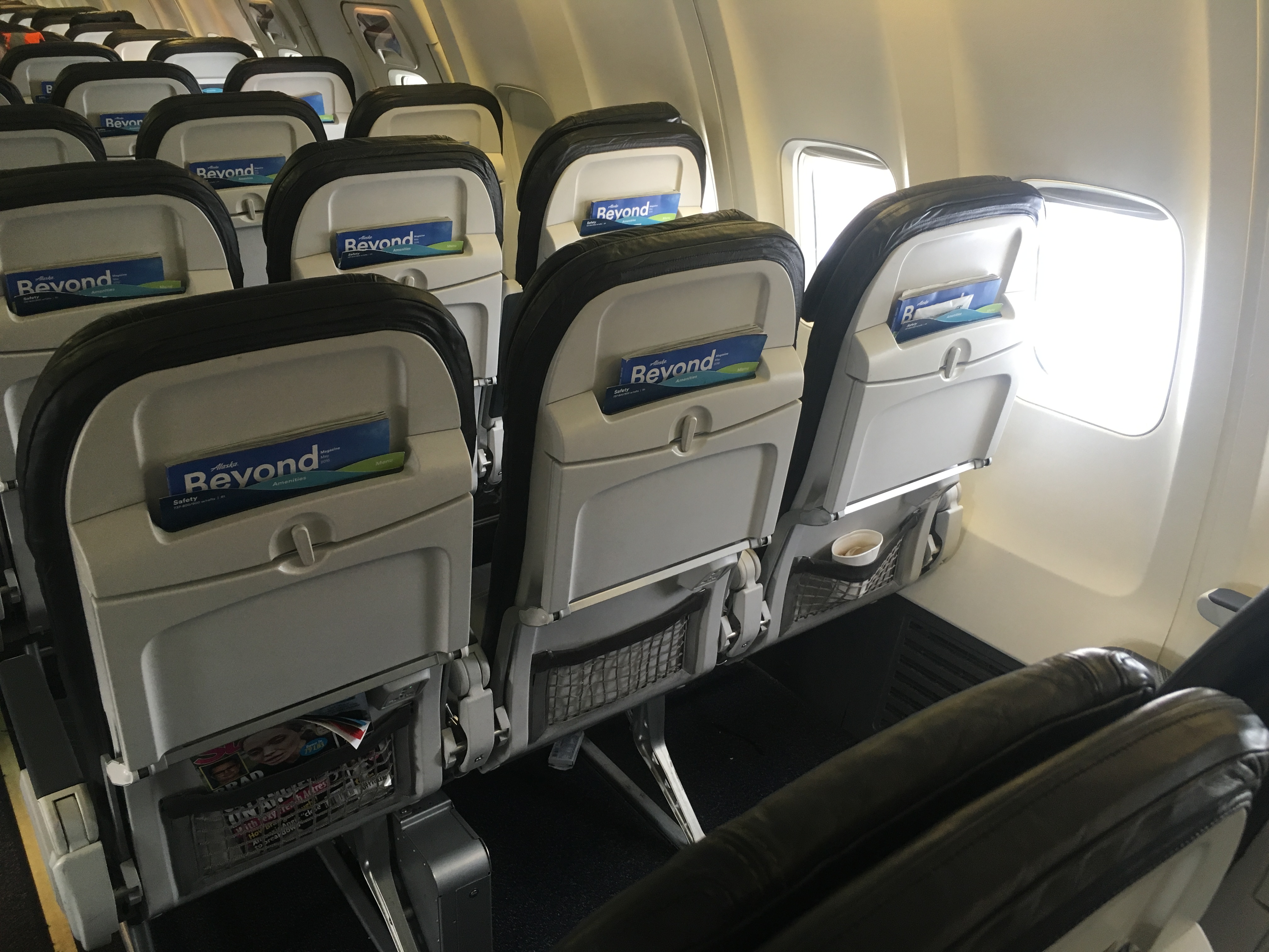 Traveler photo, seat 21F